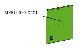 Ізоляція правої сторони котла TXN110 - MXBU-050-0401-RAL6018